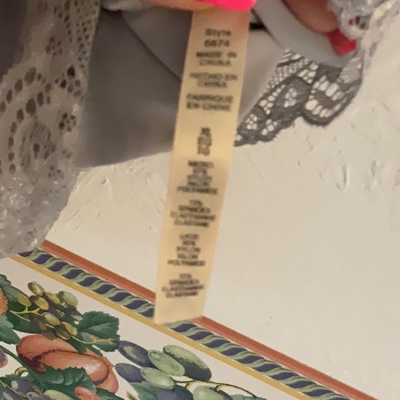 Rhonda Shear Pin Up Smoothing Tank w/Built In Bra, Size XL, Gray - Picture 7 of 10